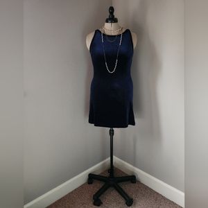 Vintage Velvet Mini-Dress